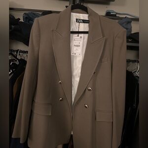 Zara Blazer Olive Green